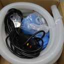 300 GPH Pool Filter Pump for Small Above Ground Pools, ETL Certified Pool Cartridge Filter Pump System with GFCI, Safety & Reliable Water Circulation Pumps - Rapidly Capture Debris in Water