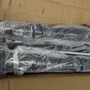 4pcs No Dig Ground Screw Anchor, U Shaped Post Stake for 4x4 Wood Posts, Includes Lag Bolts & 27" Rebar, for Fence Posts Anchor Mailbox Posts