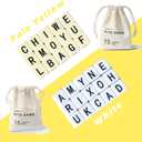 Full Alphabet Crossword Dice Game, Word Game, 15 Large Lettered Dice, Word Dice Game for Family Games, Travel & On-The-Go Fun