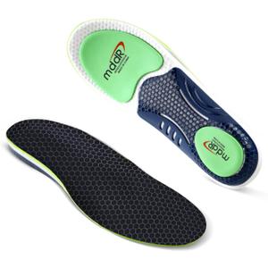 Shock Absorbing Insoles Sports Shoe Inserts, Anti-Slip, Low Arch Support, Plantar Fasciitis Relief & All-Day Comfort (New Launch 2025)