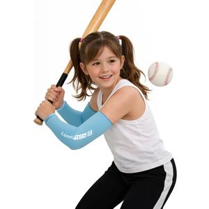 ComfiTECH 2 Pack Youth Full Arm Elbow Ice Pack Sleeve for Tennis, Golfers, Throwing, Pitchers, Young Athletes, Flexible Cold Pack for Forearm Discomfort, Muscle Relaxation & Outdoor Sport, Small