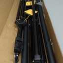 EMART Backdrop Stand 10x7ft(WxH) Photo Studio Adjustable Background Stand Support kit with 2 Crossbars, 8 Clamps, 2 Sandbags and Carry Bag for Parties, Events Decoration, Wedding, Photography (Black)