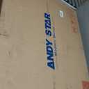 ANDY STAR 30x36 Gold Bathroom Mirror, Oblong Brass Mirror with Stainless Steel Metal Frame, Brushed Gold Oval Vanity Mirror for Over Sink, Modern Anti Rust Wall Mounted