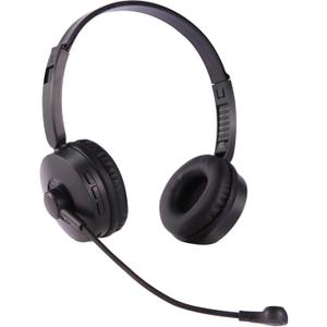 FF Fongee Trucker Bluetooth Headset, Wireless Trucker Headset with Noise Canceling Microphone,Multipoint for Work from Home/Truck Driver/Office/Zoom/Teams/Call Center