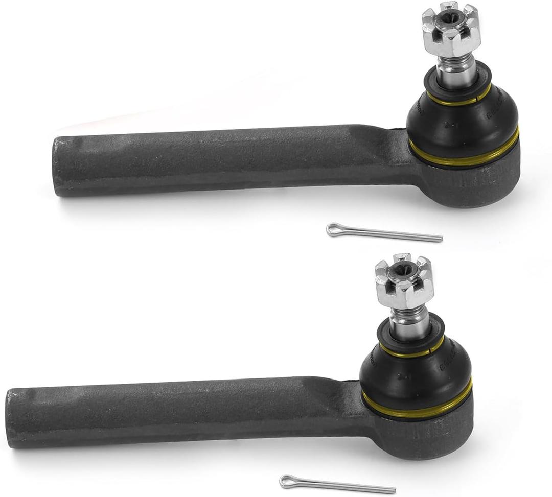 ES3712 2Pcs Front Outer Tie Rod Ends for Subaru