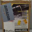 MaxxHaul 70209 Soft Shell Cargo Carrier Bag for Hitch Mount Cargo Rack - Heavy Duty and Water Resistant 47 inch 20 inch x 20 inch Black with Tie Down Straps