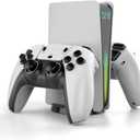 Retro Gaming Console – 2025 Upgraded Mini Plug and Play Video Game System with 10K+ Classic Games, 12 Emulators, 2 Wireless 2.4G Controller, 4K HD Output