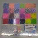 XKDOUS 24 Colors Rubber Band Bracelet Kit, Bracelet Making Kit for Art and Craft, Rubberband Bracelets kit for Kids Ages 6+