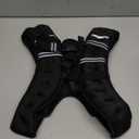 PACEARTH Weighted Vest,6lb/8lb/10lb/12lb/16lb/20lb/25lb/30lb Weight Vest with Reflective Stripe, Body Weight Vests for Women, Men, Weight Loss Workout, Strength Training, Running, Walking, Jogging (Black)