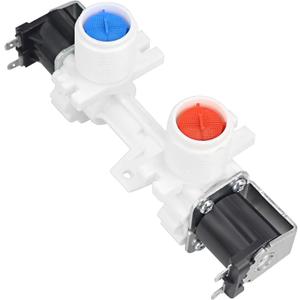 Sikawai Upgraded W10906602 Water Inlet Valve Compatible with Whirl-pool Ken-more Am-ana Washers Replacement W10869511 W11176412 4460930 AP6036153 PS11769643