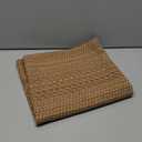 Entryway Rug,Indoor Door Mat 2x3 ft Small Area Rugs,Boho Style Braided Rug,Neutral Solid Rugs,Entrance Doormat for Front Porch,Bathroom,Kitchen,Bedroom,Tan Brown