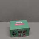 Car Double Cup Holder Extender, 2-in-1 Car Cup Holder Adapter with Adjustable Base, Universal Multifunctional Cup Holder Organizer for Beverage, Snack, Cup, Bottle Storage (Grey)