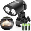 Grill Light BBQ Accessories: 2025 Upgraded 10 LEDs Bright Outdoor Grill Light - Flexible Rotation Adjustable C-clamp Smoker Grilling Accessories - Christmas Grilling Gifts for Men Dad Husband