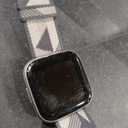 Fitbit Versa 2 Special Edition Health and Fitness Smartwatch with Heart Rate, Music, Alexa Built-In, Sleep and Swim Tracking, Smoke Woven/Mist Grey, One Size (S and L Bands Included)