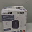 700W/1200W Basics Ceramic Heater Space Heaters for Indoor Use Overheat/Tilt Protection Low Noise Heating Portable Heater Electric Portable Fan Office