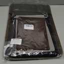 Lockable Adult Toy Storage Organizer Lock Box Toy Bags Container Case with 6 Drawstring Bags 3 Sizes, Large capacity 15 x 10 x 6.3 Inches (Dark Brown)