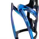 ROCKBROS Bike Water Bottle Holder Ultra-Light Bicycle Bottle Cages with Screws Tool, Universal Bike Cup Holder Rack for Road MTB Bikes (Standard, Blue-Black)