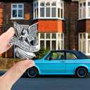 Guardian Angel Car Visor Clip, St. Christopher Medal for Car, Car Accessories Safety Gifts for New Drivers Teens Boys Parent Family Friends, New Car Gifts (Guardian Angle-1)