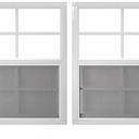 18" x 23" Shed Windows 2 Pack,Small Windows with Tempered Glass - Flush Mount | Ultimate Choice for Chicken Coop, Greenhouse, Garage, Playhouse