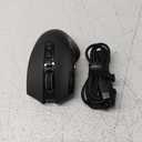 Wireless Gaming Mouse, 8000 DPI Optical Sensor, RGB Backlit, MMO 9 Programmable Buttons, with Macro Recording Side Buttons, Rapid Fire Button, Rechargeable for Mac Windows Computer Gamer, Black