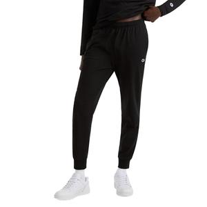 Champion Men's Everyday Cotton Jogger athletic track pants, Black, Large US