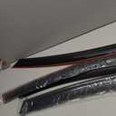 Fit 2006-2011 Honda Civic 4-Door Sedan in Channel Slim Style Window Visors