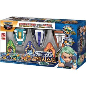 Gneric Dino Core Season 3 Head Core Galaxy Stone Set No.2 (Head Core 3 Types + Galaxy Stone 3 Types), Korean Version