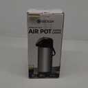 Airpot Coffee Carafe for Keeping Hot - 102 OZ/ 3L Large Coffee Dispenser with Pump - Insulated Stainless Steel Thermos Urn for Hot Drinks Water Tea Chocolate - Thermal Beverage Dispenser for Parties