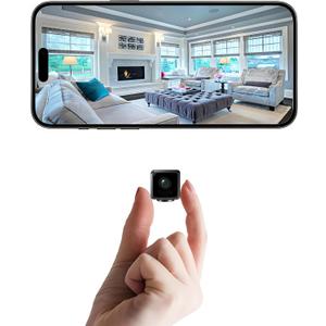 4K Mini Security Camera WiFi Wireless Camera Small Smart Portable HD Nanny Cam