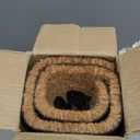 PLUS Haven Coco Coir Door Mat with Heavy Duty Backing, Wipe Your Paws Doormat, 17.5" x 30" Size, Easy to Clean Entry Mat, Beautiful Color and Sizing for Outdoor and Indoor uses, Home Dcor