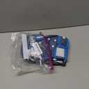 wegreeco Frenchie Dog Diapers Female No Tail Hole,Washable Pet French Puppy Bulldog Diapers Female for Period Heat,Reusable Doggy Doggie Dog Diapers Jeans Medium