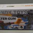 Automatic Electric Water Gun for Adults and Kids, Blue with LED Lights