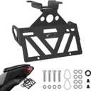 MT07 Fender Eliminator YZF R7 Fender Eliminator Fit with OEM & Aftermarket Turn Signals YZF R7 License Plate Bracket Holder FZ07 MT07 Tail Tidy for MT-07 FZ-07 YZF R7 2021 2022 2023 2024