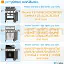 66044 Warming Rack for Weber Genesis II 300 Grill Parts Genesis ii E-310 ii E-315 ii E-330, Grill Warming Rack for Weber Genesis 2 Grill Parts Warming Rack for Weber 66044