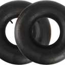 2 Pack 20x8.00-10 21x7.00-10 inner tube with TR-13 Straight Valve Stem For Lawn Mower/Golf Cart/Tractor/ATV/Garden Trailer,Snow Blowers