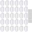 30 PCS BE1-2 Electrical Outlet Box Extenders with 60PCS Screws, (1-Gang) Electrical Power Single Gang Box Extender Electric Box Extender 1 Gang Power Switch Receptacles Accessories