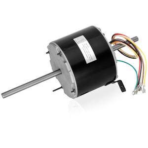 F48AE48A61 Fan Motor Replacement genteq F48AE48A61 Fan Motor 3314471.011,3314471.013, Compatible with Dometic Duo-Therm Penguin II 641815,641816,641835,641915,641916 641935-3 Speed, 1/4 HP, 1650RPM