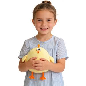 Giant Stuffed Animal, Chicken Plush, Chicken Stuffed Animal, Chicken Pillow, Funny Chicken Stuffed Animal, Thanksgiving Day, Christmas, Birthday Gifts, Ideal Gift for Kid Boy,Girl&Girlfriend