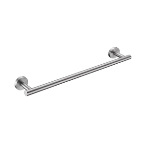Nolimas Brushed Nickel Bath Towel Bar Single Bars Towel Rack Rod Classic Wall Mounted SUS304 Stainless Steel Bathroom Towel Holder Toilet Kitchen Towel Shelf Single Layer,24 inches
