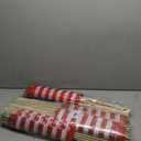 110 Pcs 12x18 Inch Small American Flags on Stick - Mini American Flags with Safety Spear Tip - Bulk Solid Wooden Pole Handheld US Flag for Parades Independence Day Memorial Day 4th of July Decorations