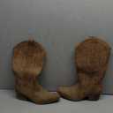 IUV Cowboy Boots For Women Western Cowgirl Boots with Chunky Heel Mid Calf Snip Toe Ideal for low insteps. Size 7