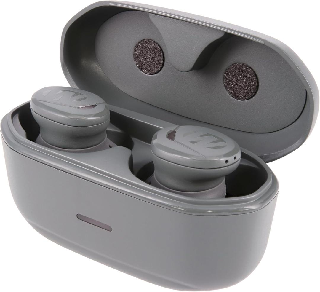 Walkers Suppressor Earbuds 25dB NRR Hearing Protection with HD Sound, 36-Hour Battery, Waterproof Design