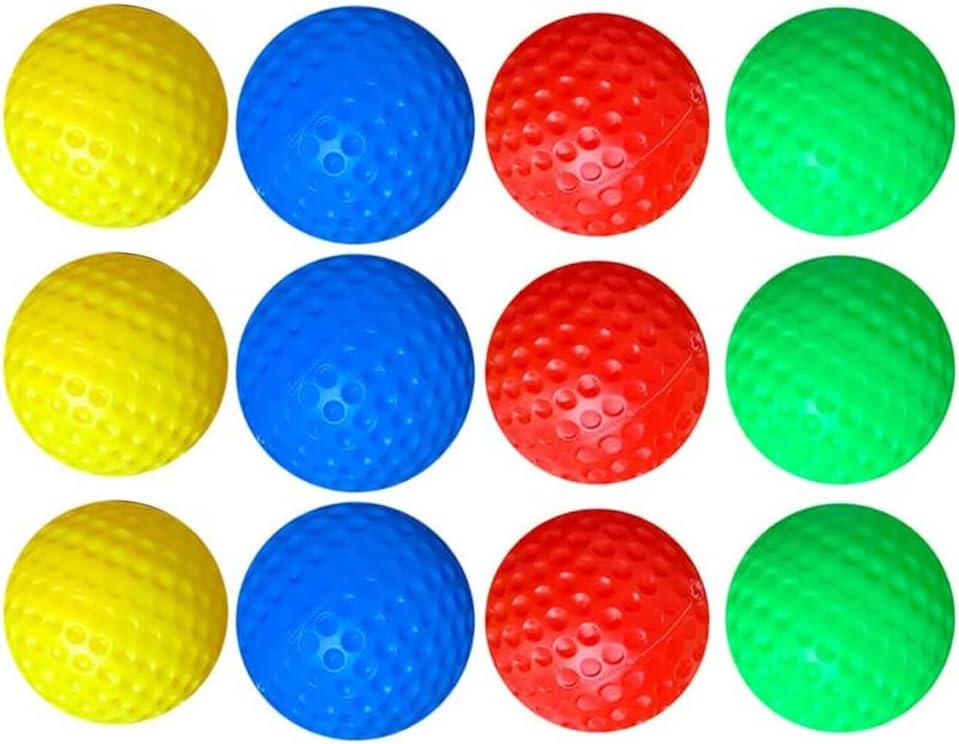 Sports Toys Games Golf Toys Set Clubs Balls Kindergarten for 3y+ Kids Toddlers Girls Boys 12 PACKS