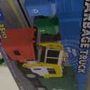 JOYIN Large Friction Powered Garbage Truck Toy Set, Includes Dumpster, Trash Bins, and Learning Cards for Kids, Boy Toys Birthday Gift for Boys Girls Kids Toddler Gift of Easter Basket Stuffers