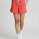 Real Essentials 3 Pack: Womens Ultra-Soft Athletic Lounge Casual Sweat Shorts with Pockets (S)