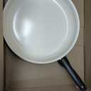 GreenPan Rio Healthy Ceramic Nonstick 13.5" Frying Pan Skillet, PFAS-Free, Dishwasher Safe, Black