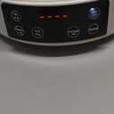 COOK WITH COLOR 3L Glass Mini Low Carb Rice Cooker  Holds 2 Cups Raw/Makes 6 Cups Cooked with Auto Lift Filter Basket, Hotpot & Steamer for Rice, Grains, Digital Panel with Keep Warm, Cream