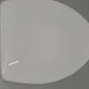 Mayfair Caswell Modern Slow Close Toilet Seat, Durable Plastic, Elongated, White