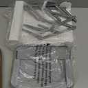 Baby Bottle Drying Rack: Vertical Space Saving Large Bottles Holder - Standing Boon Dryer Rack Baby Accessory - Countertop Holds Up to 12 Bottles & Pump Part Cleaning & Cup (Blue) (Gray)