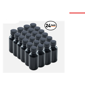 1 oz. Glass Bottles 24 pack THE BOTTLE DEPOT